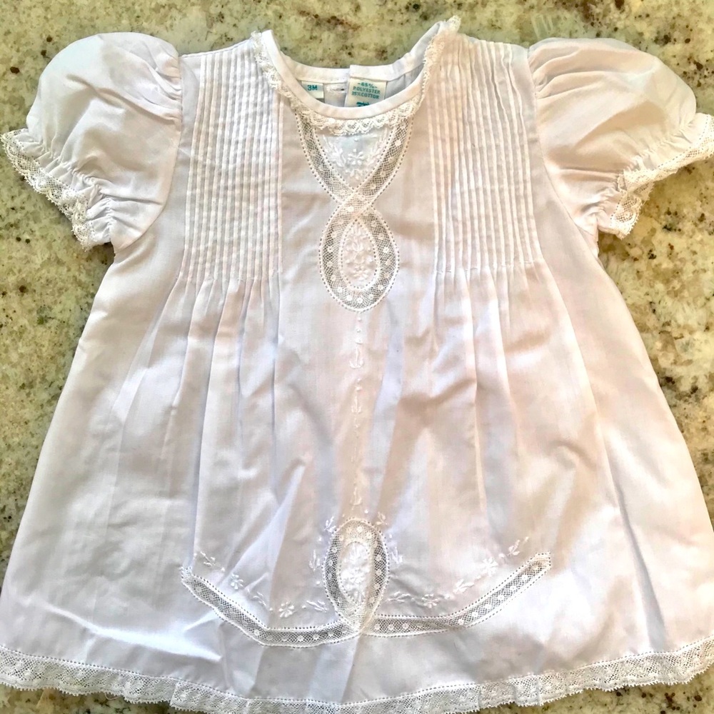NWOT Hand Embroidered Dress 3M